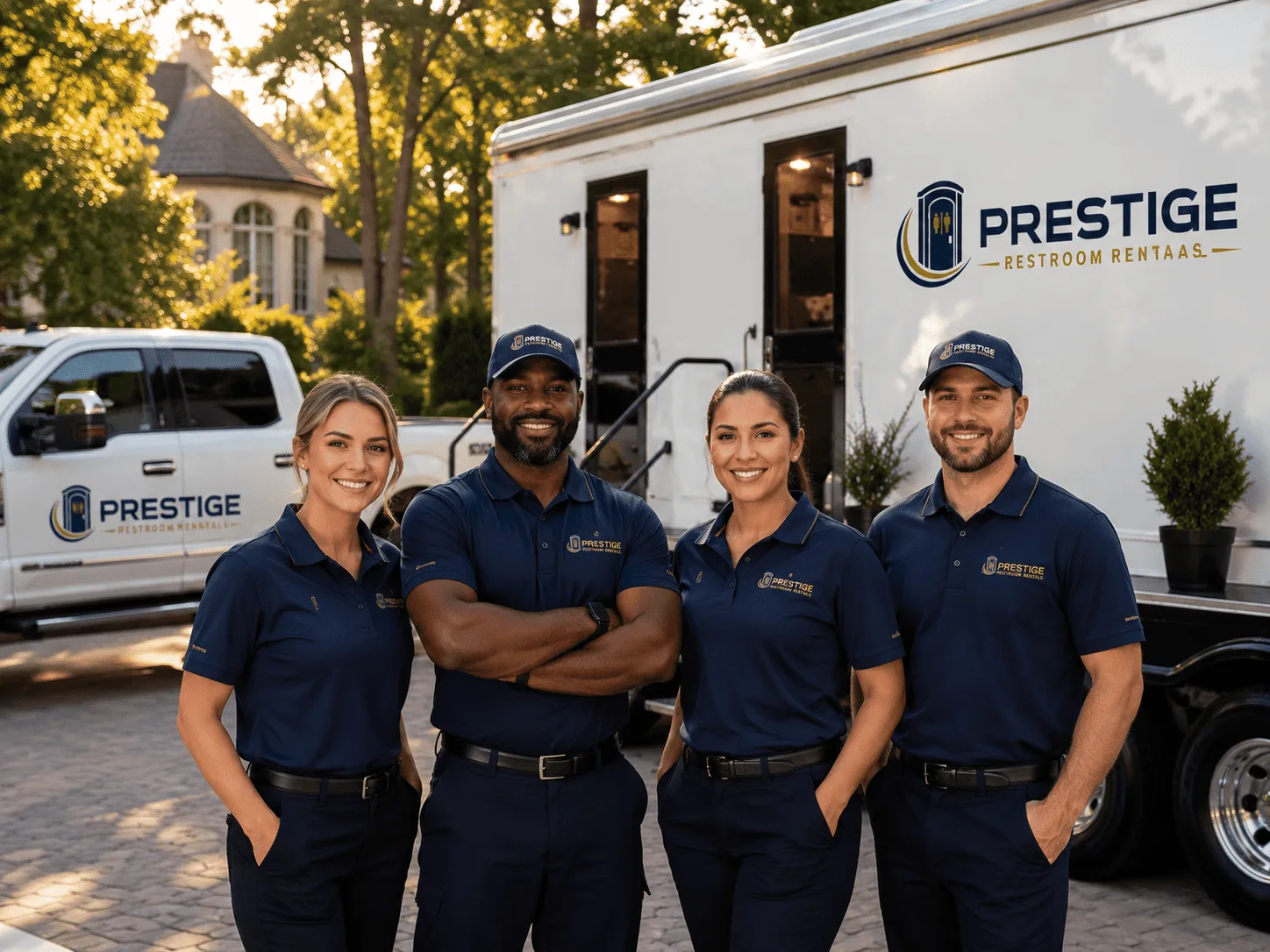 Trusted Luxury Portable Restrooms company in Vernon, MI
